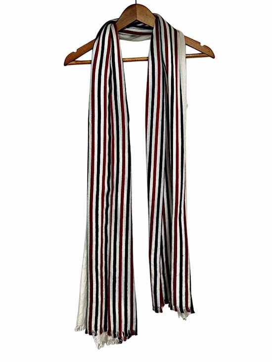 Authentic Gucci Silk Blend Web Scarf